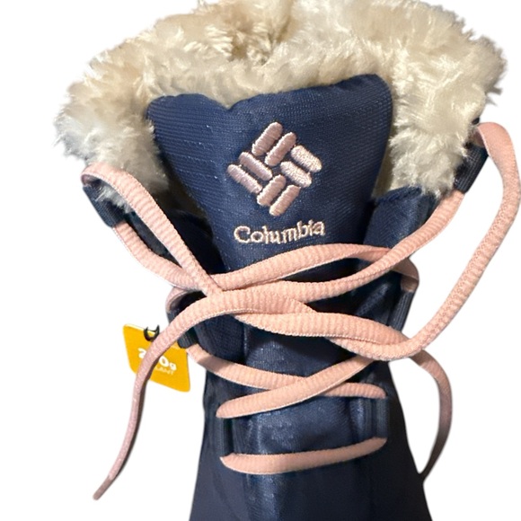 Colombia ice maiden shorty snow Women's Blue Winter Boots - Picture 4 of 10